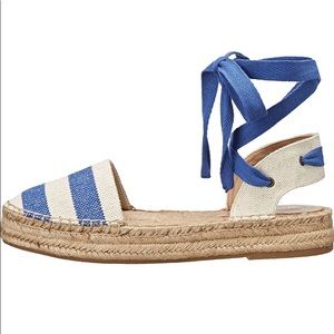 Splendid Eveleigh wedge canvas espadrilles 7.5 UC